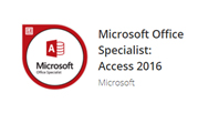 Microsoft Office Specialist Access 2016