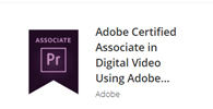 Adobe Certified Associate in Video Design