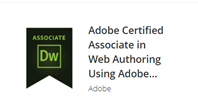 Adobe Certified Associate in Web Authoring